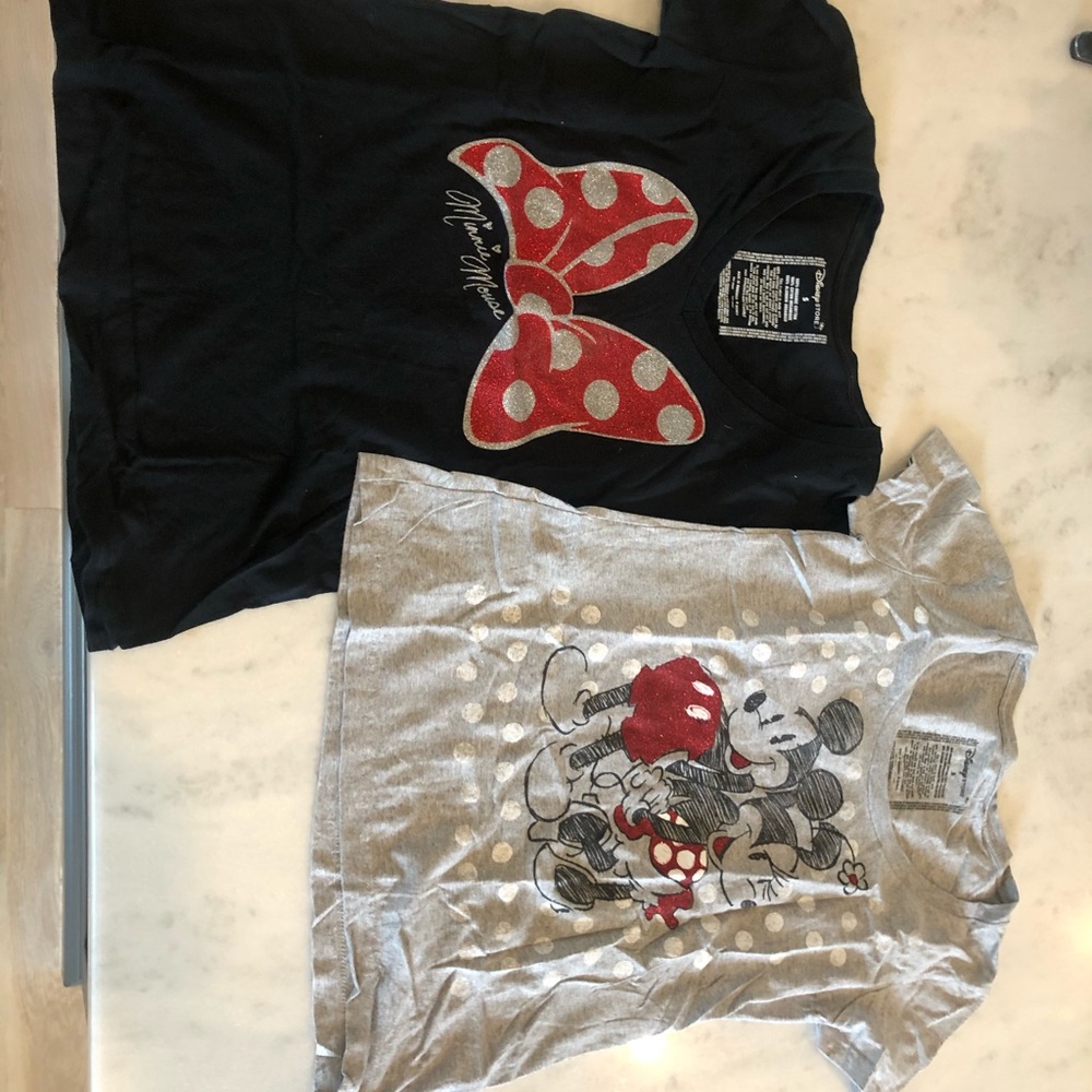 Bundle Disney tops, size small
